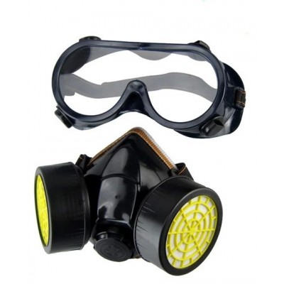 GAS MASK CHEMICAL MILITARY PROTECTIVE MASK WITH RC203 FILTER