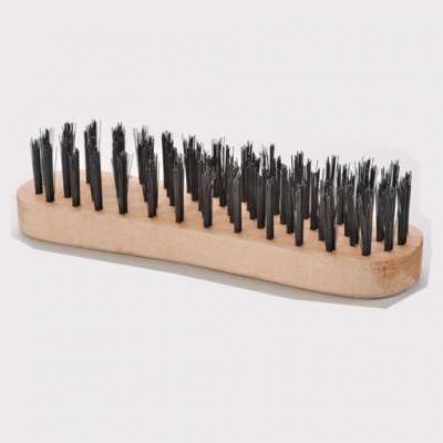 2014 the newest US style block with wooden handle steel wire brush SJIE3055