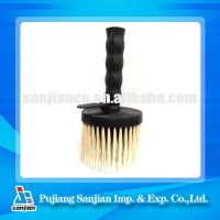 Ceiling brush with plastic block