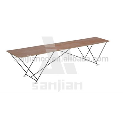 3 Sections 3M Wooden Wallpaper Pasting Table